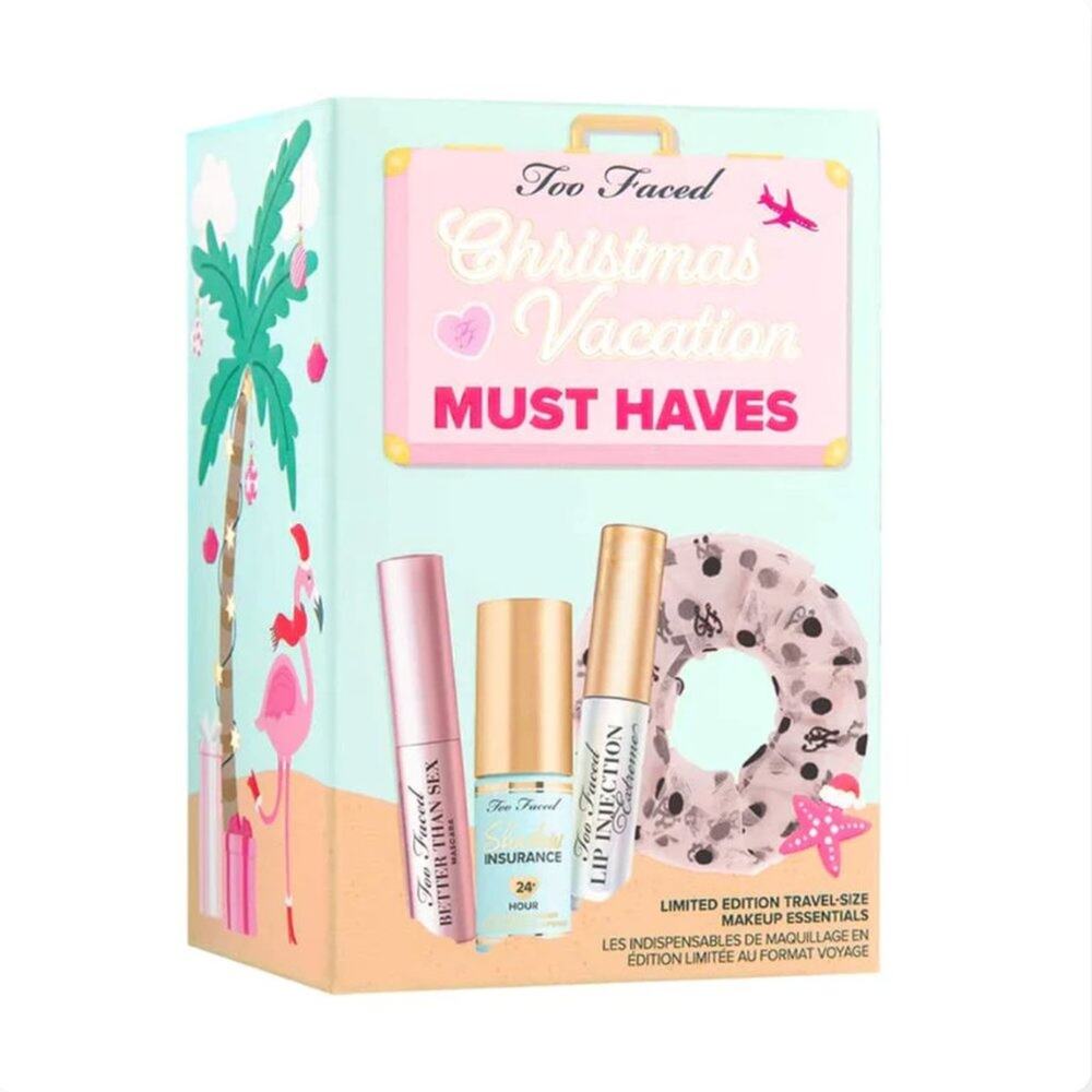 TOO FACED Christmas Vacation Limited Edition Travel Size Makeup Essentials